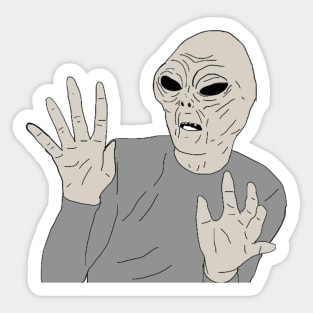 Scary Movie 3 Alien Sticker